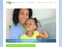 Tablet Screenshot of ethiopiahealthaid.org